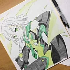 色紙イラストのサムネイル