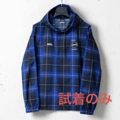 【ほぼ新品】 FCRB ANORAK ナイロンパーカー チェック柄 Mサイズ ほぼ新品】 FCRB ANORAK ナイロンパーカー チェック柄 Mサイズ - メルカリ