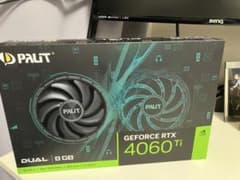 PALIT GeForce RTX 4060 Ti 8GB DUALのサムネイル