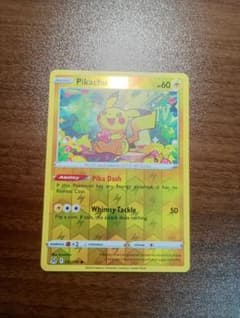 ポケモンカード ポケカ ピカチュウ リバースホロ 海外限定 英語版 正規