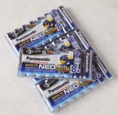 Panasonic エボルタネオ 単3形 アルカリ乾電池　8本パック4セットのサムネイル