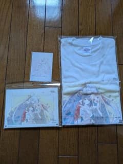 超かぐや姫 ラフ原画 Tシャツ アクリルパネル 購入特典ブロマイド