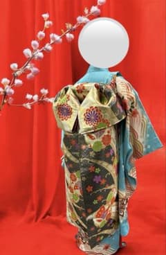 七五三 正絹 着物 だらり帯 フルセット 7歳 - メルカリ