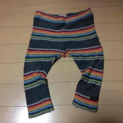 denim&dungaree ボーダーレギンス 【size 80】のサムネイル
