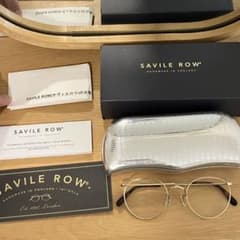 SAVILE ROW サヴィルロウ メガネ ビスポーク blinc - メルカリ