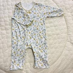 小花柄 ベビー ロンパース　70〜80cmのサムネイル