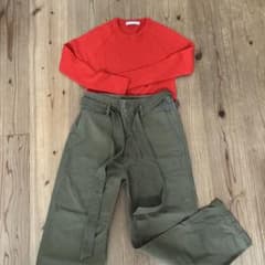 SPICK AND SPAN ウールセーター　＆　ミリタリーデニムのサムネイル