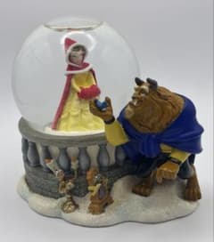 ディズニーストア正規品】美女と野獣 スノードーム / スノーグローブ