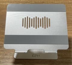 EPNノートパソコンスタンド折り畳み式姿勢改善肩腰痛み軽減シルバー値下げ可のサムネイル