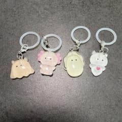 ぷっくりラメ入り つぶらな瞳のなかまたち 4種セットのサムネイル
