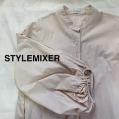 【STYLEMIXER】ロングシャツ／シャツワンピースのサムネイル
