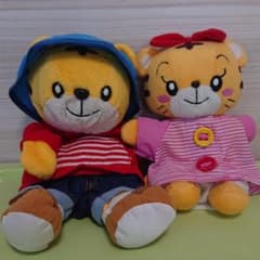 しまじろうパペット はなちゃんぬいぐるみ お布団付きのサムネイル