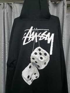 Stussy ブラック パーカーのサムネイル