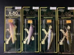 Megabass X-80 オールドモデルROCKET DARTER 4個セット Megabass X-80 オールドモデルROCKET DARTER 4個セット - メルカリ