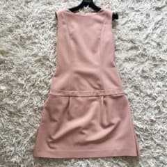 FOXEY ノースリーブ 膝丈ワンピース ピンク FOXEY ワンピース ピンク 38 - メルカリ