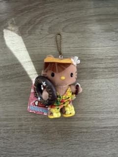 マナミ ハローキティ キーホルダー　ぬいぐるみ　黒ギャル マナミ様専用 ハローキティ キーホルダー ぬいぐるみ 黒ギャル - メルカリ