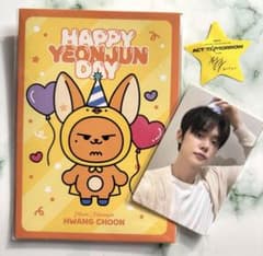 TXTヨンジュン センイル バースデートレカ メッセージカード 落下物