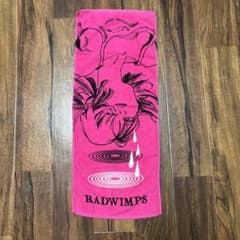 RADWIMPS アートタオル ピンクのサムネイル