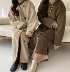 lawgy piping coat beigeのサムネイル