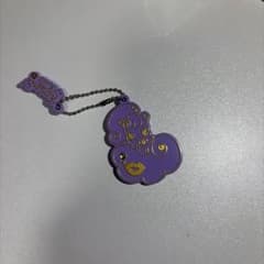 Romance Kiss ラバーキーホルダー パープルのサムネイル