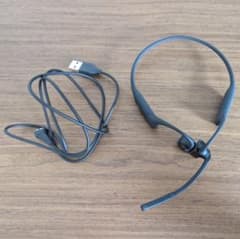 Shokz C102 骨伝導イヤホン 本体 充電ケーブル オープンイヤー マイク