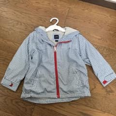 babyGAP ギンガムチェック フード付きジャケットのサムネイル