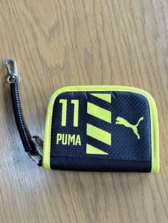 PUMA プーマ 財布 キッズ 黒×黄色のサムネイル