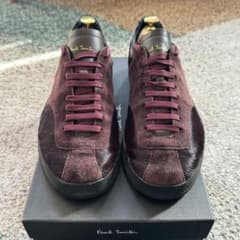 新品 試着のみ】paulsmith 24AW ハラコレザースニーカー - メルカリ