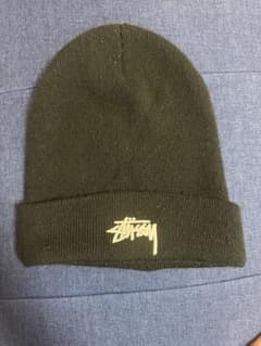 NIKE × stussy コラボ ニット帽 ビーニー - メルカリ