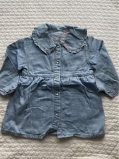 ZARA デニム風ワンピース 18-24ヶ月のサムネイル