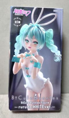 初音ミク BiCute Bunneis バニー フィギュア　ホワイト