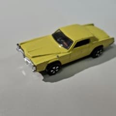希少 プレイアート キャデラック エルドラド 香港製 ミニカー 当時物 黄色 希少 プレイアート キャデラック エルドラド 香港製 ミニカー 当時物