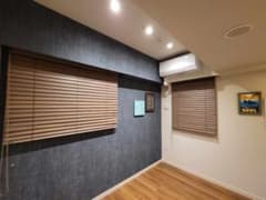 Nichibei ウッドブラインド クレール50 展示品(O-2603BL1) クレール50 標準タイプ クレール・クレールタッチ ニチベイ｜木製