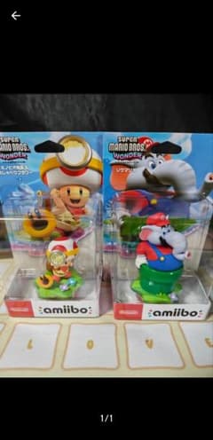 amiibo スーパーマリオブラザーズ ワンダー 2体セット - メルカリ