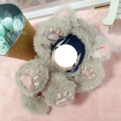 三毛だらけ⑤⑬【にゃん友あざとポーズセット】ぬい服　ちびぐるみ対応　ぬい服　ねこ 三毛だらけ⑥ あざとポーズ ミルクティー おすわりぬい服 ちびぐるみ