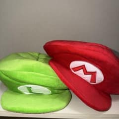 マリオ・ルイージ キャラクター帽子セットのサムネイル
