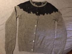 ZARA グレー色　カーディガンのサムネイル