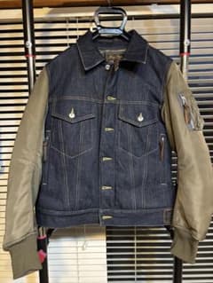 マックスフリッツmaxfritzデニムライダースジャケットのサムネイル