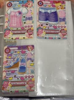 アイカツ コサージュ付ピンクレースTシャツ 3枚セットのサムネイル