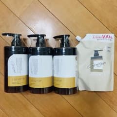新品未使用✨】cocone クレイクリームシャンプー 本体 詰め替えセット