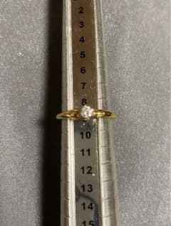 4℃ 0.14ct K18YG/K14WG ダイヤリングのサムネイル