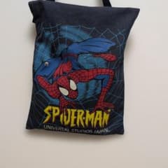 USJ Spider-Man Denim Shoulder Bag