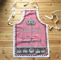 イングランド エプロン made in england 1サイズ pintuckのサムネイル