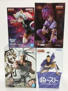 HUNTER×HUNTER フィギュア 4種セット まとめ売り 感謝の正拳突き