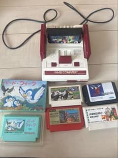 ファミコン 本体＋カセット6個セット 動作未確認