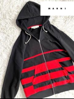 MARNI フード付きジップアップパーカーのサムネイル