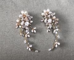 小枝　ピアス　ブライダルピアス　ウェディングアクセサリーのサムネイル