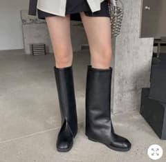 ロングブーツ 黒のサムネイル