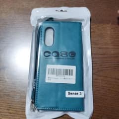 Sense 3用青色ソフトケース 防水バッグ付きのサムネイル