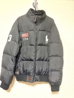 スズカ様専用】ポロ ラルフローレン ビッグポニー ダウン M 黒 - メルカリ